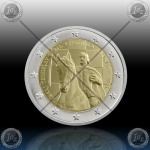 2 EVRO HRVAŠKA 2025 (King Tomislav) KARTICA